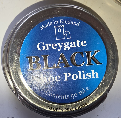 Greygate black leather shoe - greygate,