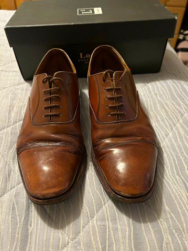 Loake rosewood polished