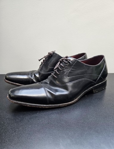 Loake black sharp polished - loake,
