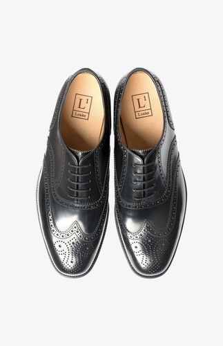 Loake 202b black polished - 202b,