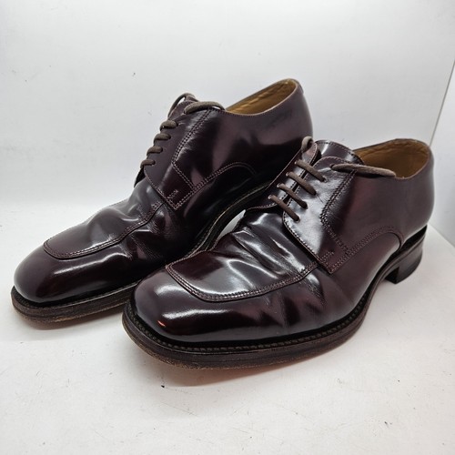 Loake wye burgundy polished - wye,