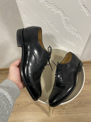 Loake 201b black polished - loake,