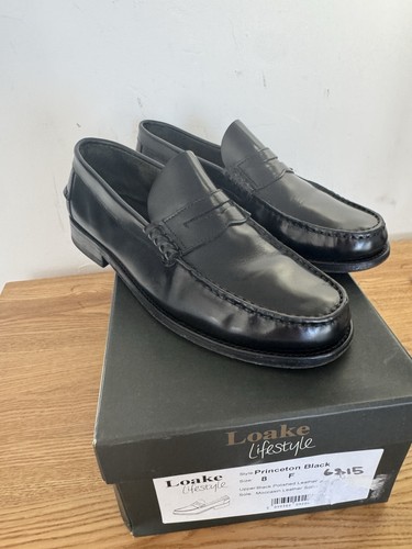 Loake princeton moccasin black - loake,