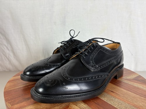 Loake braemar black - black, polished